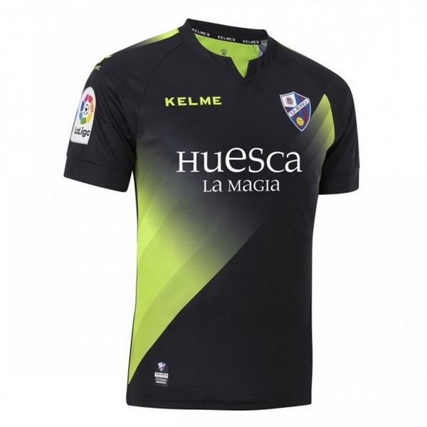 Camiseta Huesca Replica Tercera Ropa 2018/19 Negro